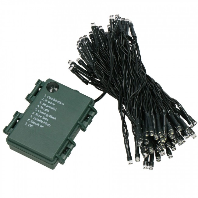 Гирлянда на батарейках Springos 10 м 100 LED CL4033 Blue