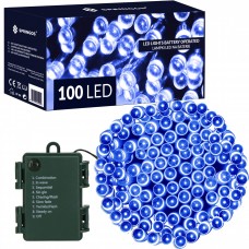 Гирлянда на батарейках Springos 10 м 100 LED CL4033 Blue