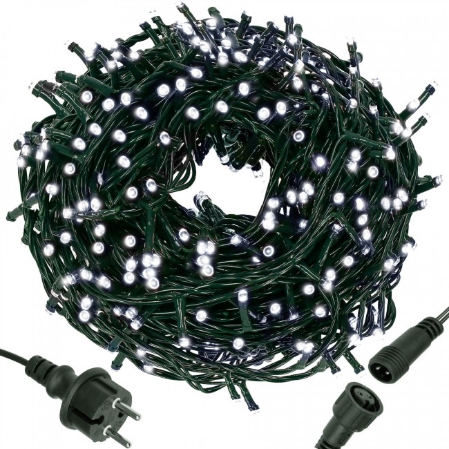 Гирлянда уличная (наружная) Springos 24 м 400 LED CL0401 Cold White