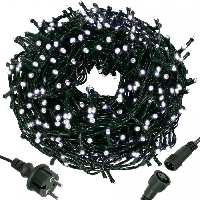 Гирлянда уличная (наружная) Springos 24 м 400 LED CL0401 Cold White