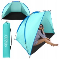 Палатка пляжная 4FIZJO 200 x 115 см Sky Blue (P-5905973405188)