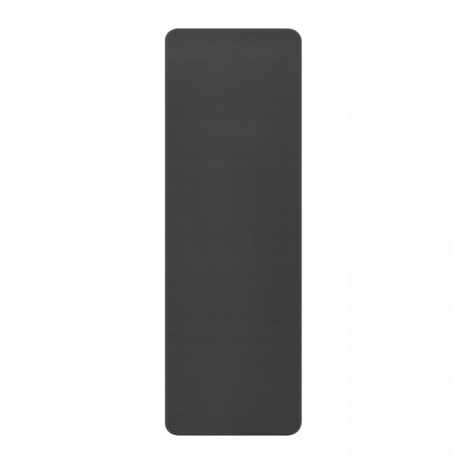 Килимок (мат) спортивний 4FIZJO TPE 180 x 60 x 0.6 см для йоги та фітнесу Grey/Black (P-5907739317100)