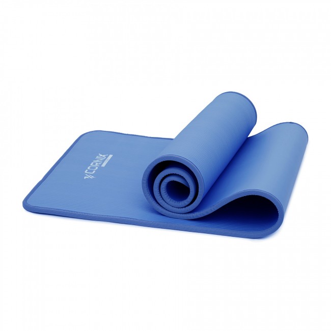 Коврик спортивный Cornix NBR 183 x 61 x 1 cм для йоги и фитнеса XR-0096 Blue/Blue