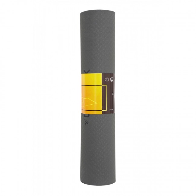Килимок спортивний Cornix TPE 183 x 61 x 0.6 см для йоги XR-0002 Black/Green