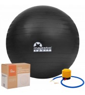 М'яч для фітнесу (фітбол) Majestic Sport 65 см Anti-Burst GVP5028/K