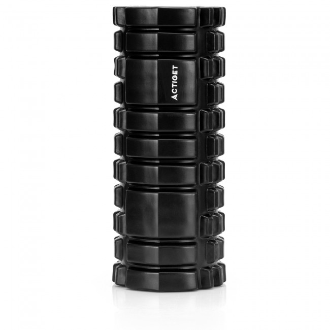 Массажный ролик Actiget EVA 33 x 13.5 см (валик, роллер) ACT0029 Black