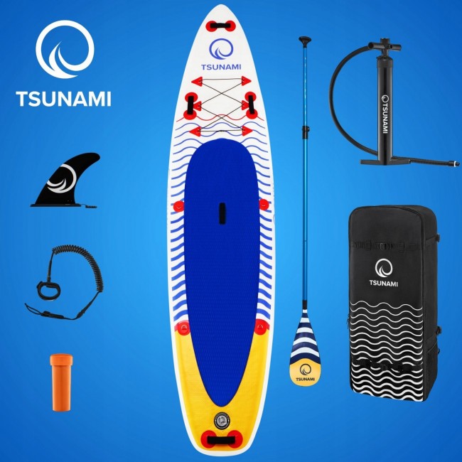 Надувна SUP дошка TSUNAMI 350 см з веслом Wave T09 (P-5907739316417)