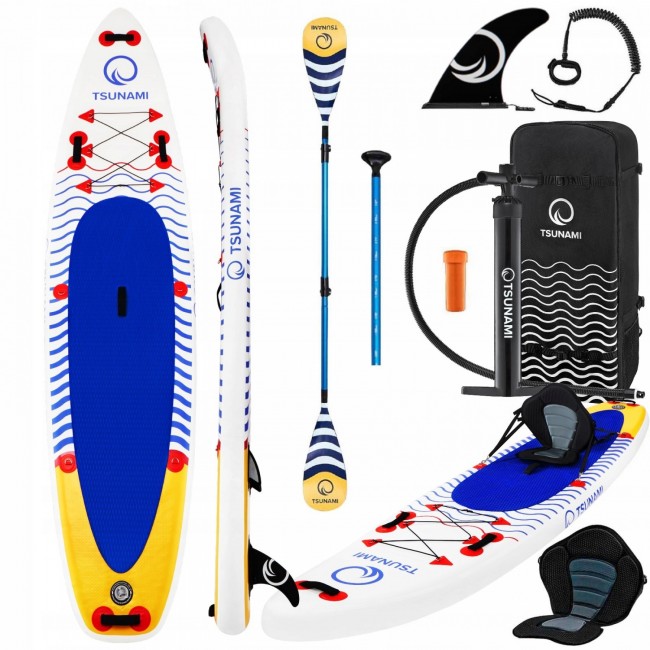 Надувна SUP дошка TSUNAMI 350 см з веслом Wave T09 (P-5907739316417)