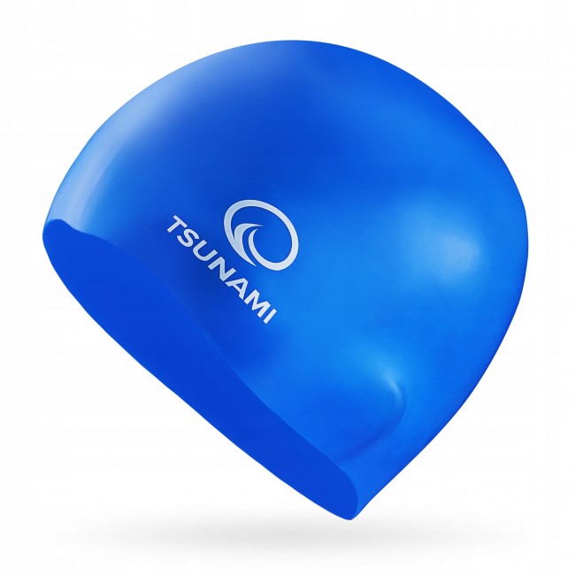 Шапочка для плавання TSUNAMI Pro Blue (P-5905973401883)