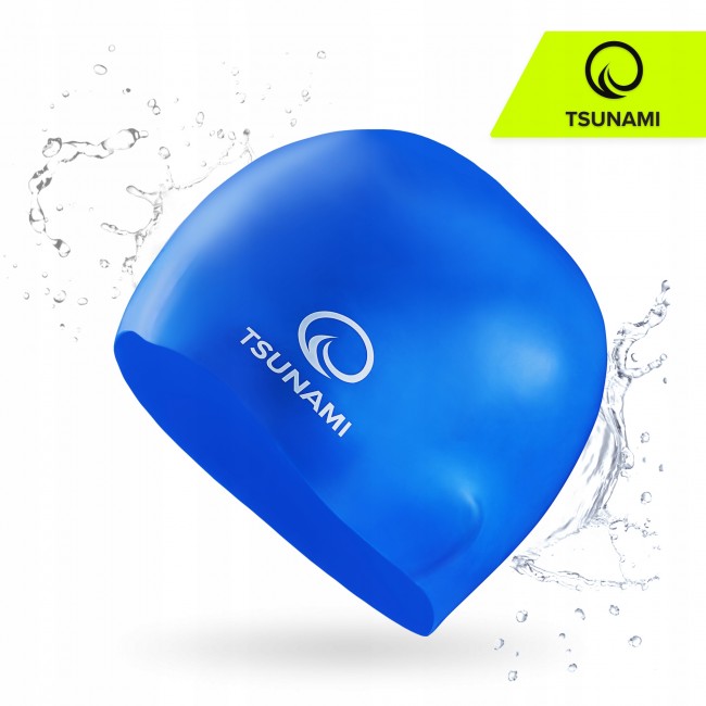Шапочка для плавання TSUNAMI Pro Blue (P-5905973401883)