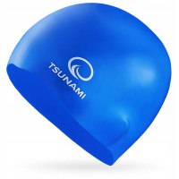 Шапочка для плавання TSUNAMI Pro Blue (P-5905973401883)