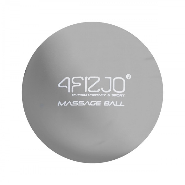 Массажный мяч 4FIZJO Lacrosse Ball 6.25 см 4FJ0321 Grey, массажер