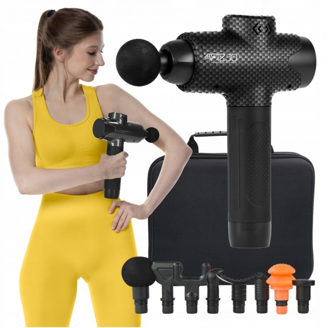 Ручной перкуссионный массажер 4FIZJO Massage Gun Evo 30 Вт массажный пистолет (P-5907739319920) Ручной перкуссионный массажер 4FIZJO Massage Gun Evo 30 Вт массажный пистолет (P-5907739319920)