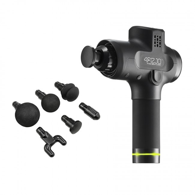 Ручной перкуссионный массажер 4FIZJO Massage Gun PRO+ 250 Вт массажный пистолет (P-5907739311139)