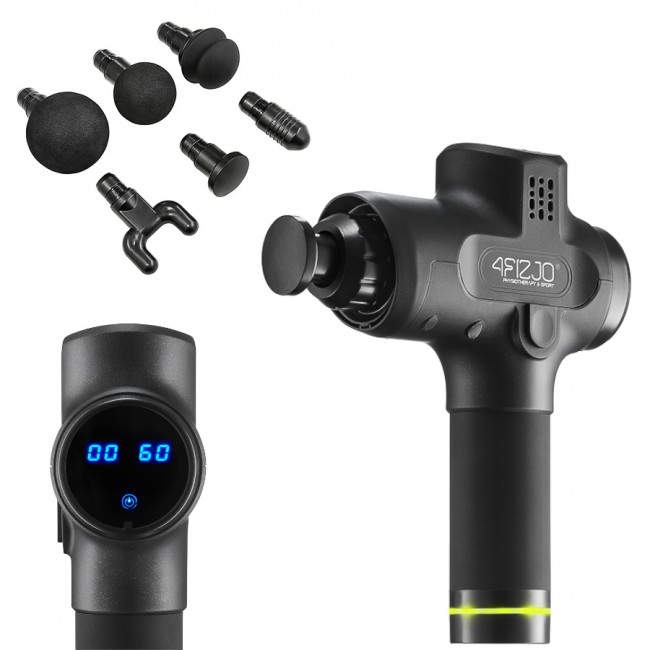 Ручной перкуссионный массажер 4FIZJO Massage Gun PRO+ 250 Вт массажный пистолет (P-5907739311139) Ручной перкуссионный массажер 4FIZJO Massage Gun PRO+ 250 Вт массажный пистолет (P-5907739311139)