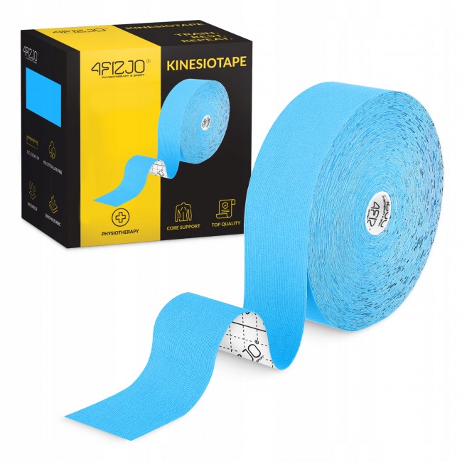 Стрічка кінезіологічна (кінезіо тейп) 4FIZJO 5 см x 31 м Sky Blue (P-5905973405546) Стрічка кінезіологічна (кінезіо тейп) 4FIZJO 5 см x 31 м Sky Blue (P-5905973405546)