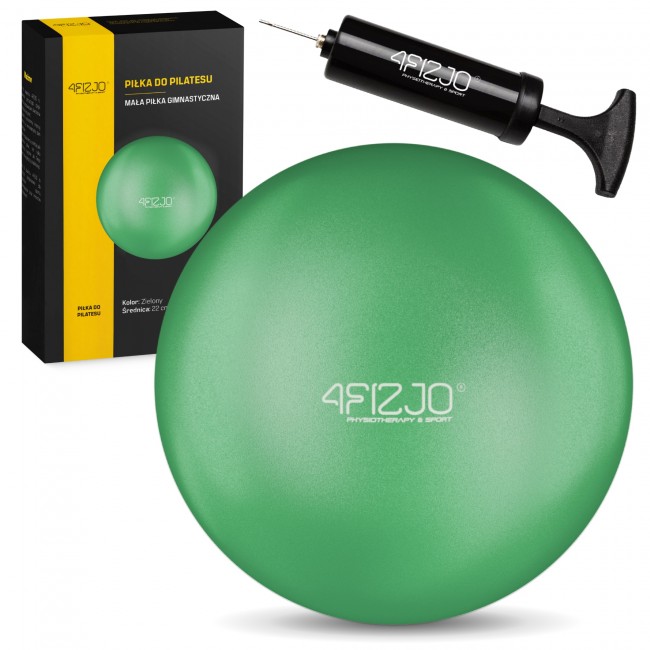 Мяч для пилатеса, йоги, реабилитации 4FIZJO 22 см Green (P-5905973404853) Мяч для пилатеса, йоги, реабилитации 4FIZJO 22 см Green (P-5905973404853)