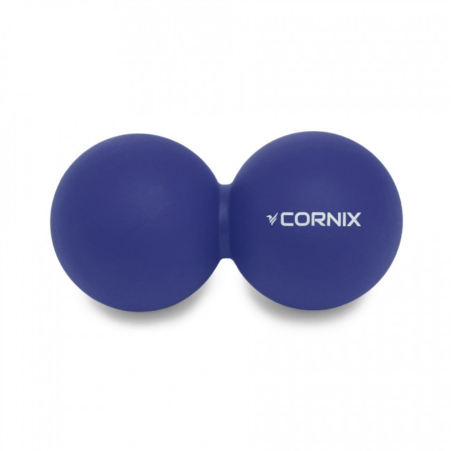 Массажный мяч Cornix Lacrosse DuoBall 6.3 x 12.6 см XR-0109 Navy Blue Массажный мяч Cornix Lacrosse DuoBall 6.3 x 12.6 см XR-0109 Navy Blue