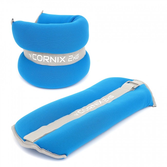 Обтяжувачі для ніг та рук Cornix 2 x 2 кг XR-0177 Обтяжувачі для ніг та рук Cornix 2 x 2 кг XR-0177