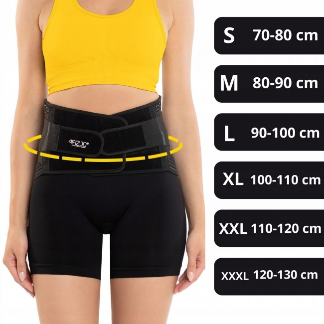 Пояс (бандаж) для поперекового відділу хребта 4FIZJO Size XL (P-5907739317575)