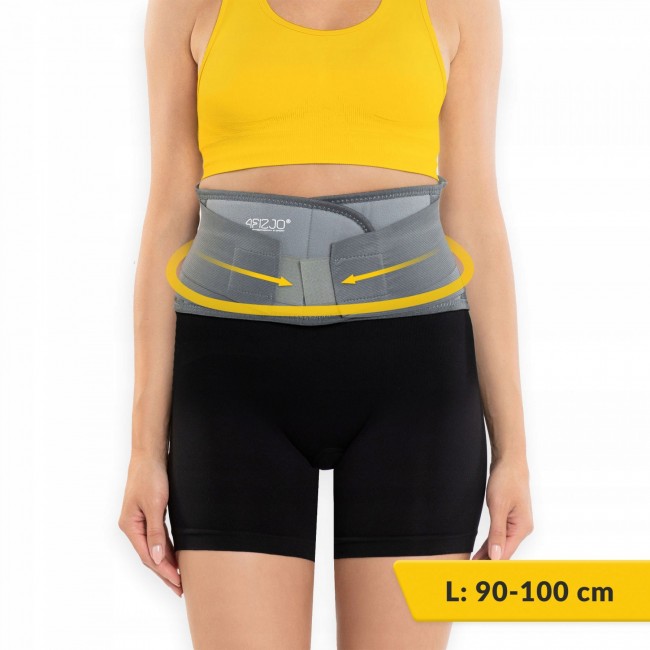 Пояс (бандаж) для поясничного отдела позвоночника 4FIZJO Size L (P-5907739317742)