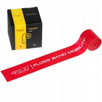 Стрічка компресійна для флосингу 4FIZJO Floss Band 207 x 5 x 0.1 см Red (P-5907222931899)