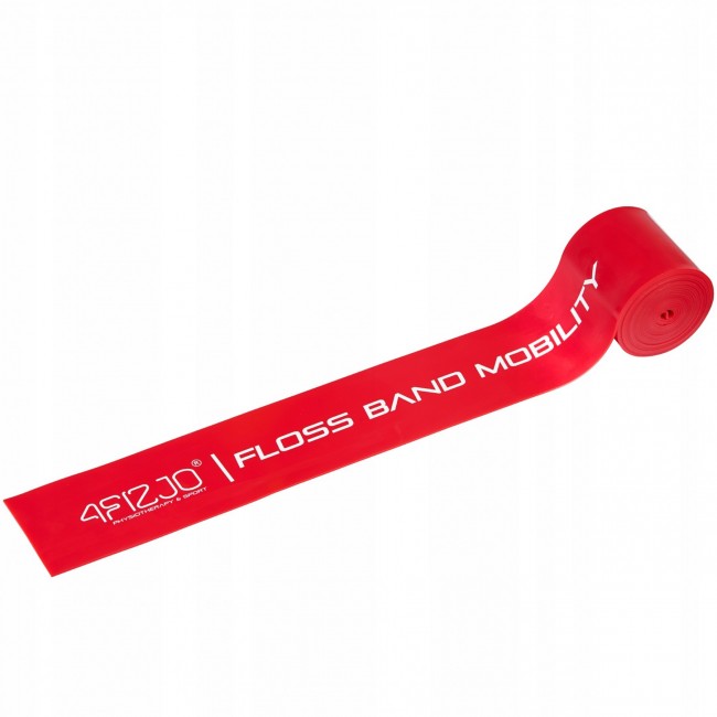 Стрічка компресійна для флосингу 4FIZJO Floss Band 207 x 5 x 0.1 см Red (P-5907222931899)