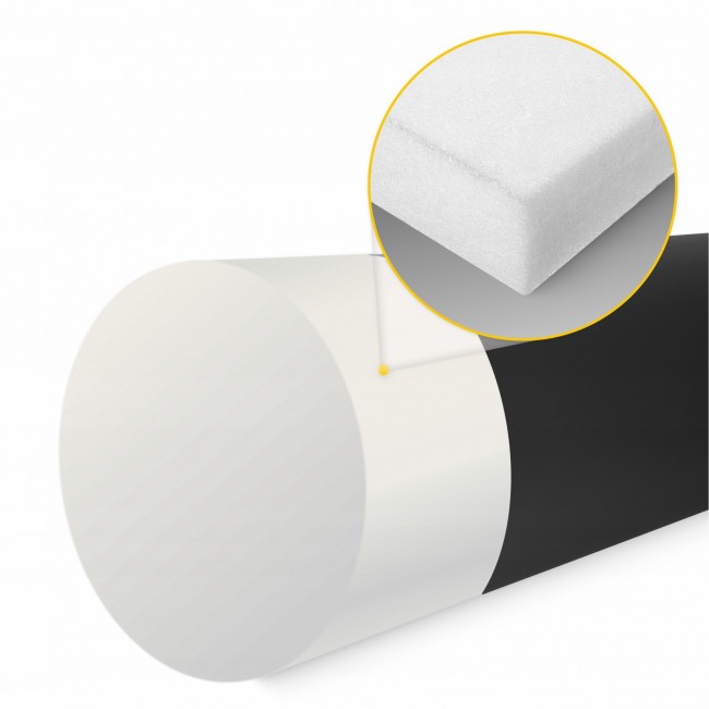 Валик для реабилитации и массажа 4FIZJO 100 x 30 см Black (P-5905973402965)