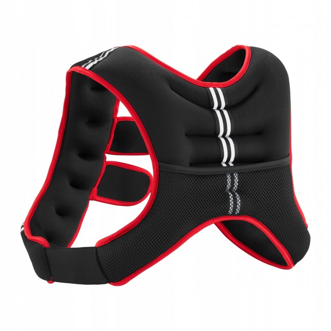 Жилет-утяжелитель для тренировок 4FIZJO 5 кг Black/Red (P-5905973402156)