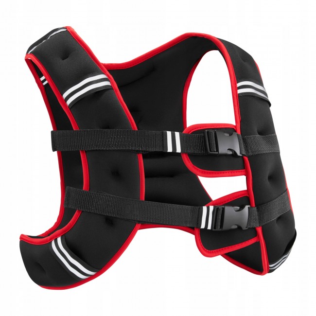 Жилет-утяжелитель для тренировок 4FIZJO 5 кг Black/Red (P-5905973402156)