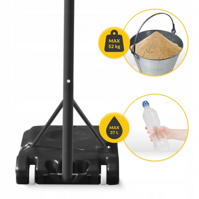 Баскетбольная стойка Falcon Junior-2 1.6-2.1 м мобильная (P-5905973405348)