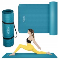 Коврик (мат) спортивный 4FIZJO NBR 180 x 60 x 1 см для йоги и фитнеса Sea Green (P-5905973406697)