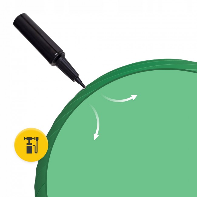 Мяч для фитнеса (фитбол) 4FIZJO 85 см Anti-Burst Green (P-5907739316394)