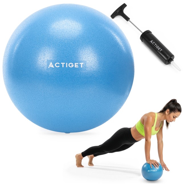 М'яч для пілатесу, йоги, реабілітації Actiget 22 см ACT0149 Blue
