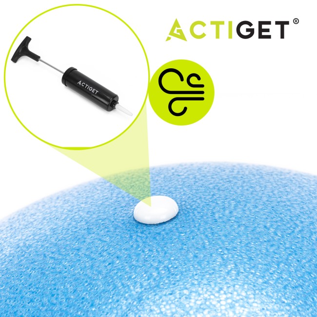 М'яч для пілатесу, йоги, реабілітації Actiget 22 см ACT0149 Blue