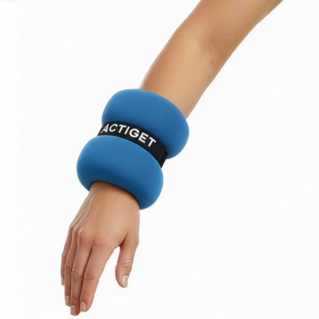 Утяжелители-манжеты для ног и рук Actiget 2 x 2 кг ACT0130 Blue/Black