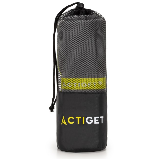 Рушник спортивний Actiget 180 x 100 см із мікрофібри ACT0192 Grey