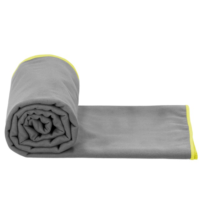 Рушник спортивний Actiget 180 x 100 см із мікрофібри ACT0192 Grey