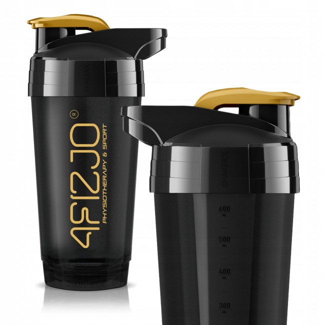 Шейкер спортивный 4FIZJO Ultra 700 мл Black/Gold (P-5905973407038)