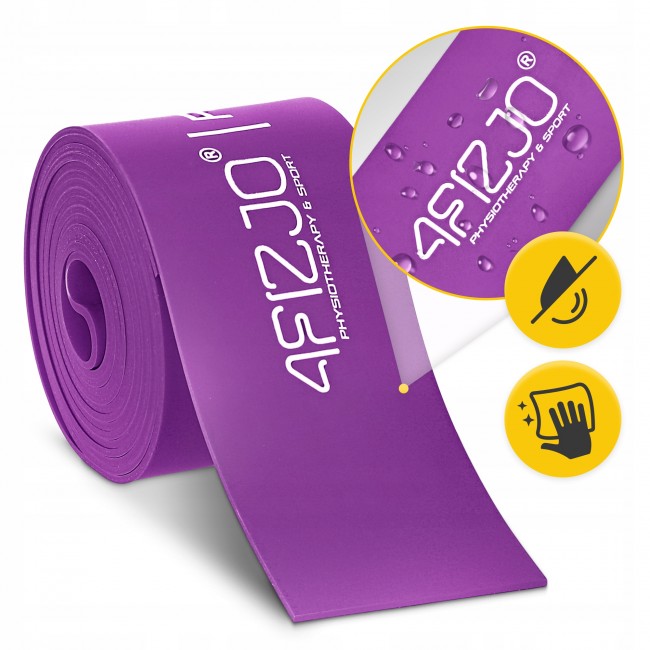 Лента компрессионная для флоссинга 4FIZJO Floss Band 207 x 5 x 0.15 см Violet (P-5905973405225)
