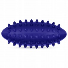 Мяч массажный огурец 4FIZJO Spike Bean 11.5 x 5 см Blue (P-5905973403306)
