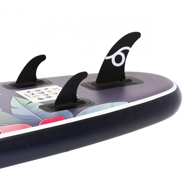 Надувная SUP доска (САП борд) Aquaget 320 см с веслом AQ0047 Black/Violet