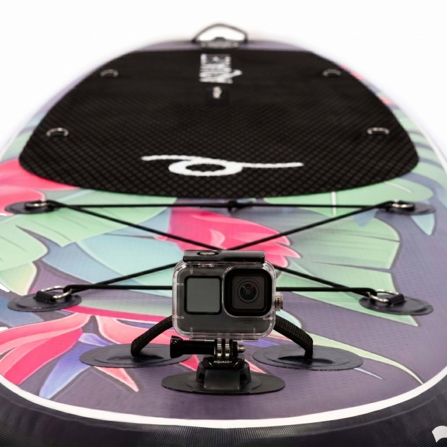 Надувная SUP доска (САП борд) Aquaget 320 см с веслом AQ0047 Black/Violet