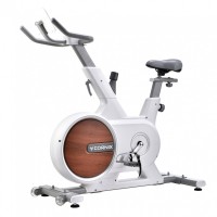 Велотренажер спиннинговый (спинбайк) Cornix Eliza White/Grey