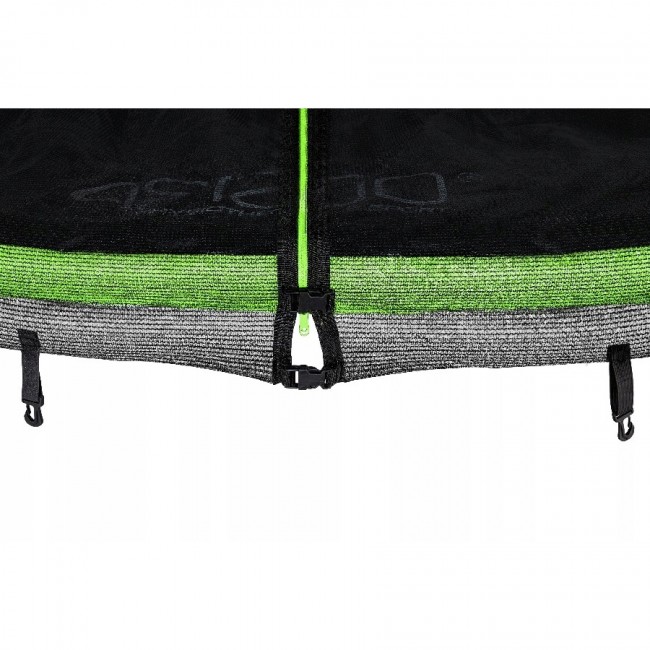 Батут с внешней сеткой 4FIZJO Classic 8FT 252 см 4FJ0304 Black/Green