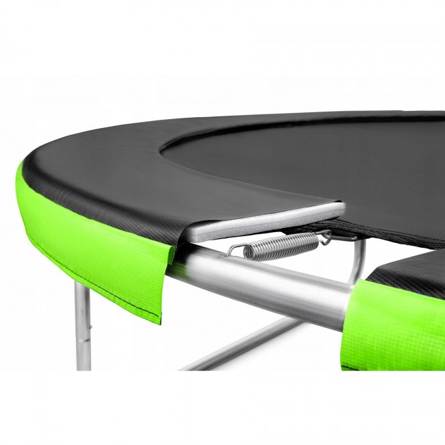 Батут с внешней сеткой 4FIZJO Classic 8FT 252 см 4FJ0304 Black/Green