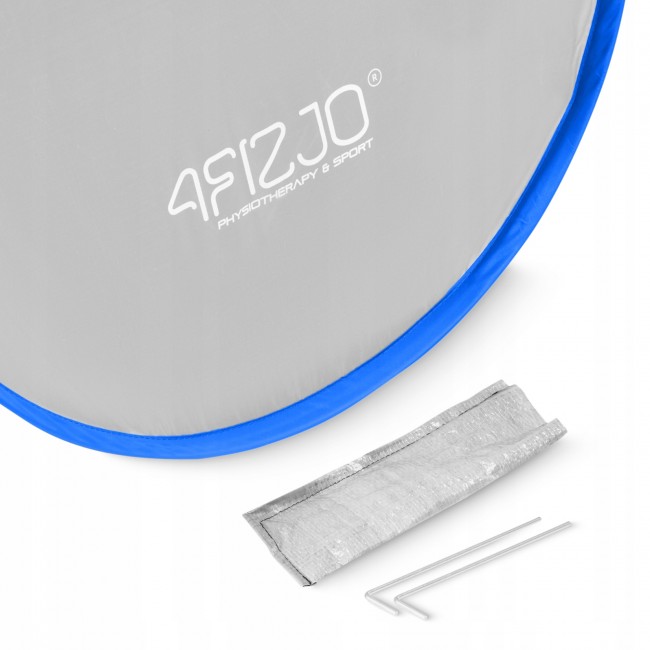 Намет пляжний 4FIZJO Pop-Up 195 x 120 см Blue/Grey, що саморозкладається (P-5905973405157)