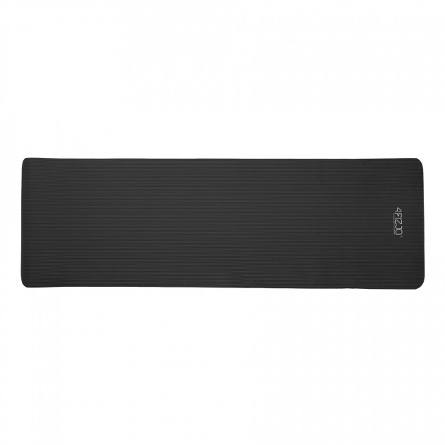 Коврик (мат) спортивный 4FIZJO NBR 180 x 60 x 1.5 см для йоги и фитнеса Black (P-5907222931592)