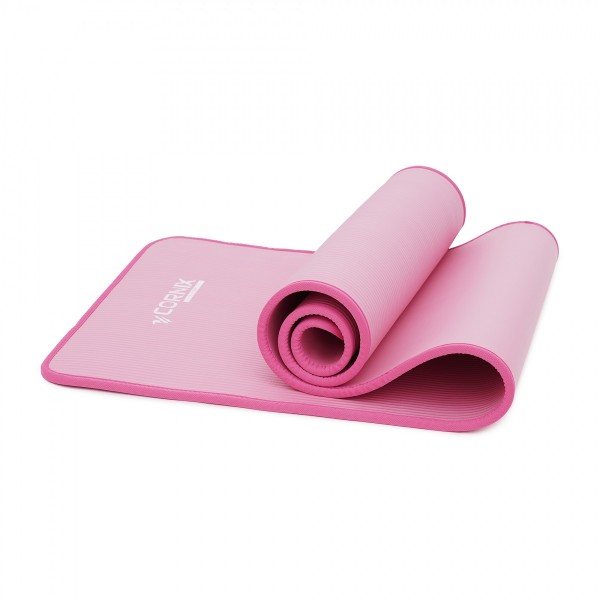 Килимок спортивний Cornix NBR 183 x 61 x 1 см для йоги та фітнесу XR-0097 Pink/Pink