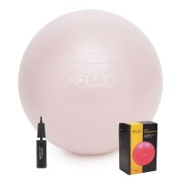 Мяч для фитнеса (фитбол) 4FIZJO 55 см Anti-Burst Pink (P-5907739316271)